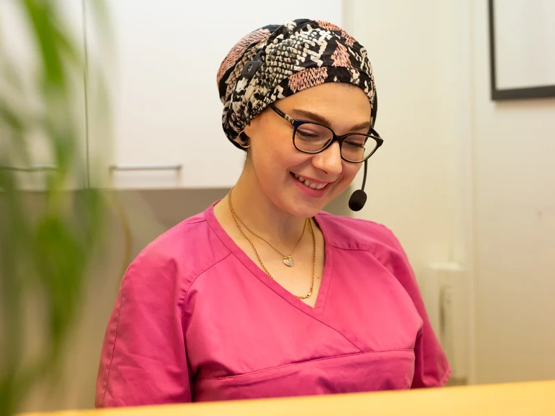 Resepsjonen hos Torshov Tannklinikk
